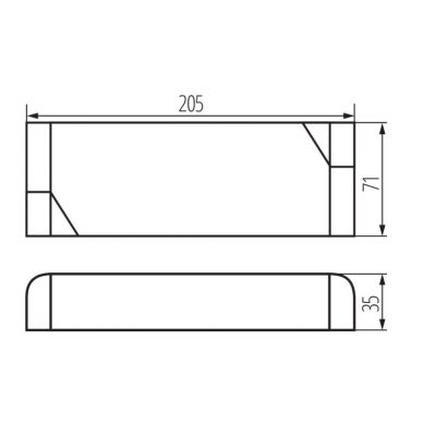 Zasilacz LED 12V 200W POWELED P stałonapięciowy IP20 KANLUX (28965)